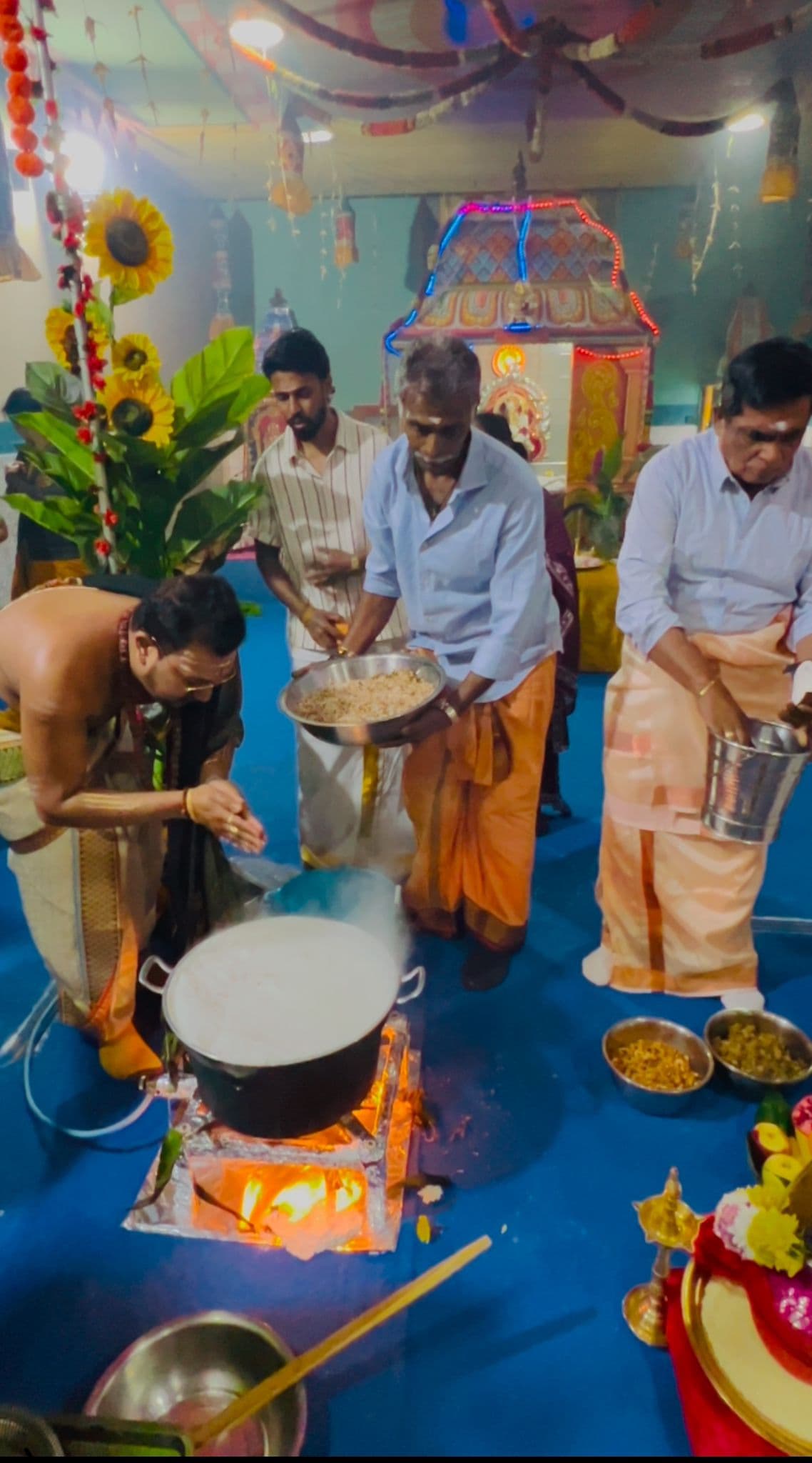 Celebrazioni Pongal Napoli