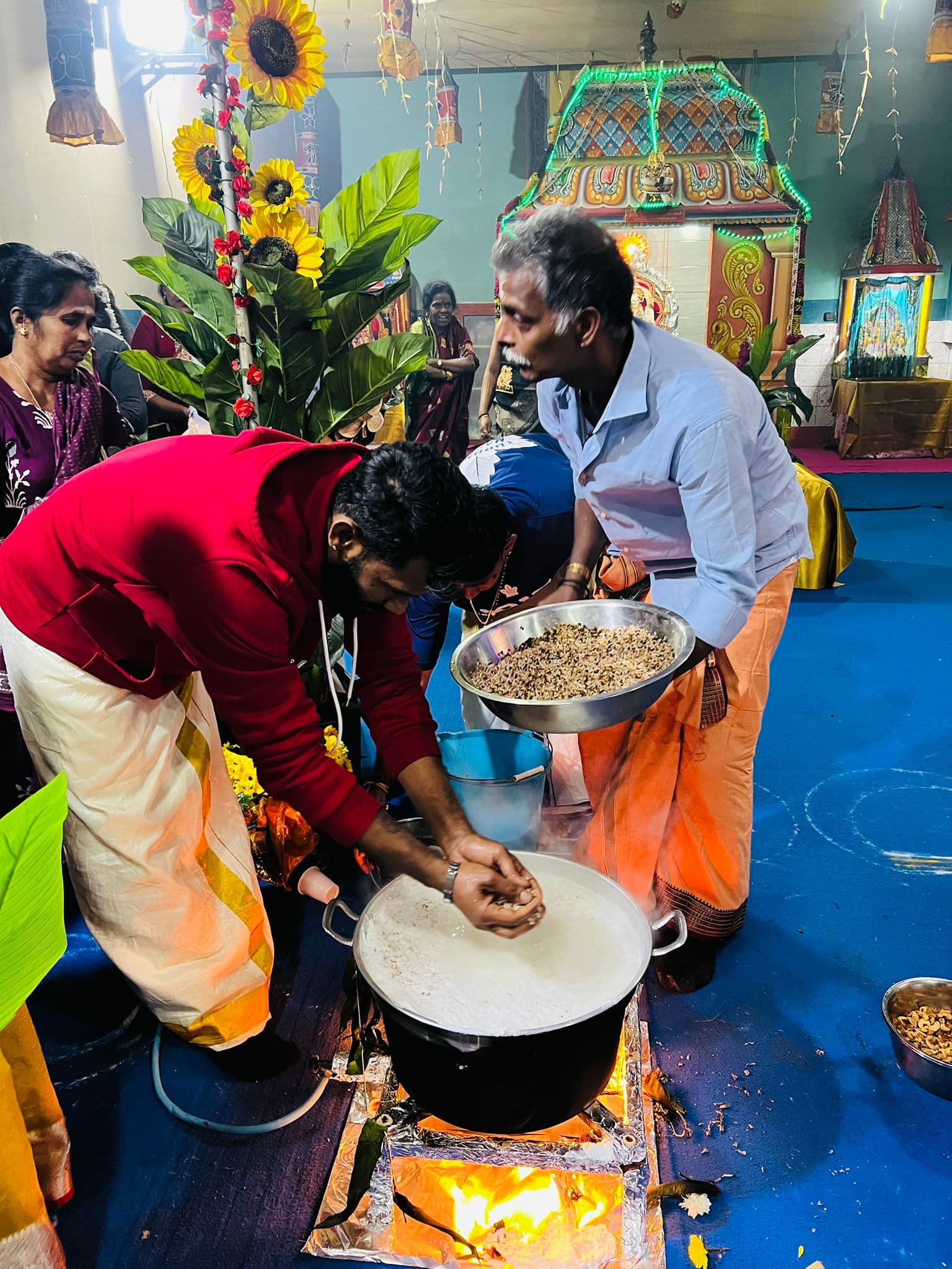 Celebrazioni Pongal Napoli